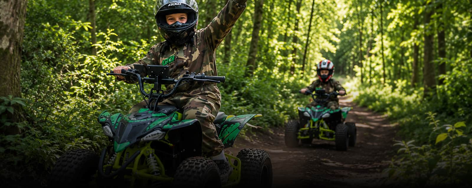 GO Action Forest Kids&rsquo; Quad Trekking