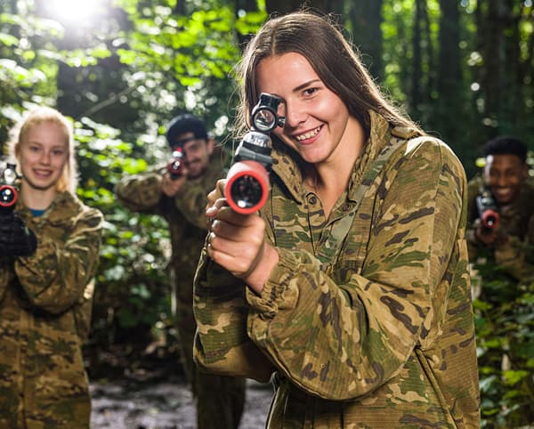 Forest Laser Tag Work Events & Team Building