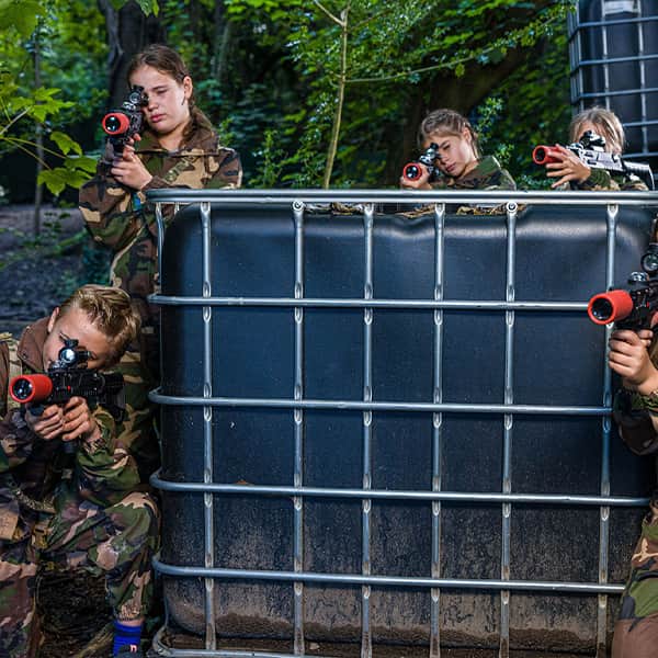 Kids forest laser tag