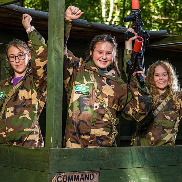 Kids forest laser tag