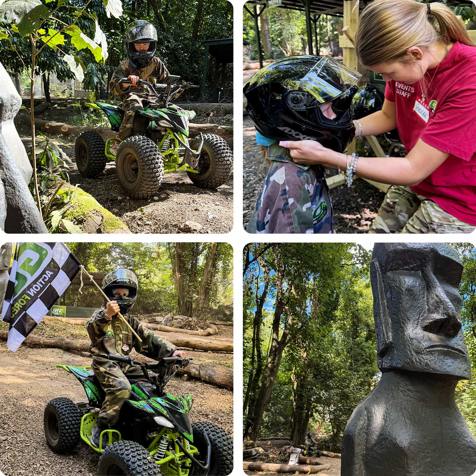 Kids quad trekking London, Surrey, Kent