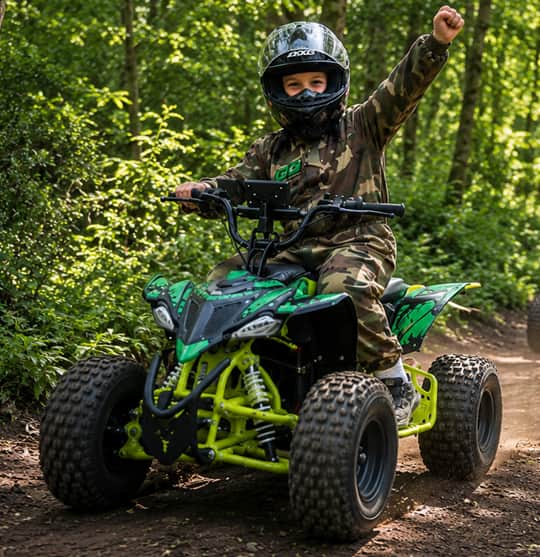 Quad trekking at Go Action Forest London